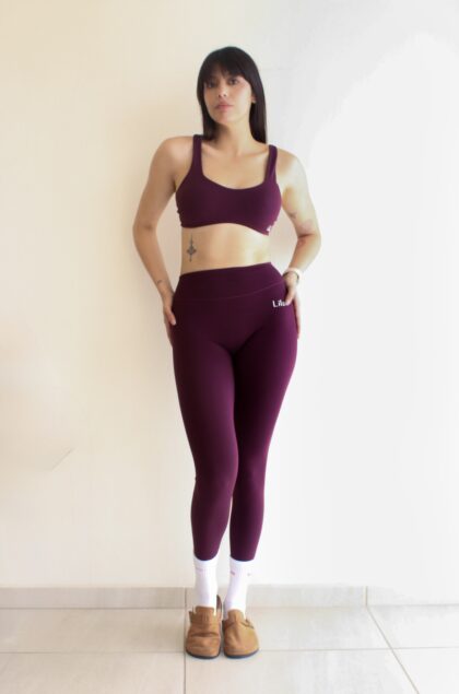 Crimson Wine Muse Leggings