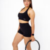 Soft Edit Black Shorts